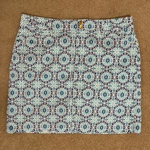 Paisley skort